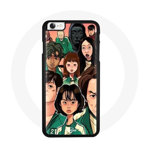 Coque Iphone 6 fanitaidetta Squid Gamesta