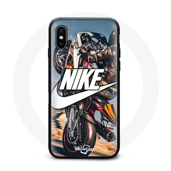 Coque - Nike - Iphone XS Max - Mjuk - Vit Logotyp - Unisex Vit