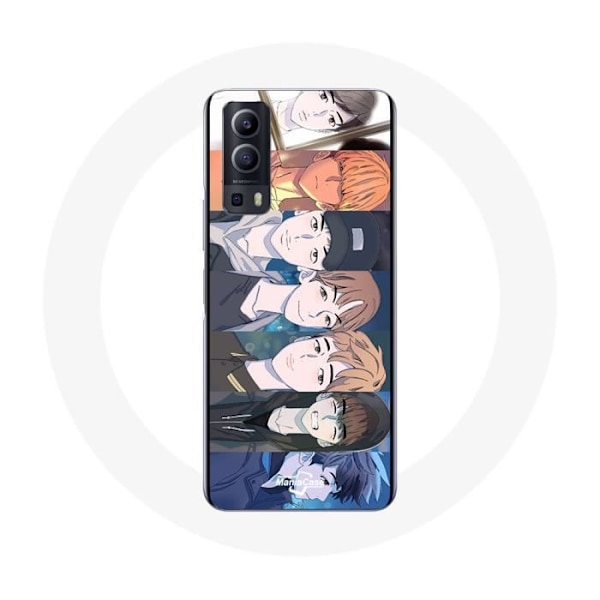 Coque för Vivo Y72 Bangtan Sonyeondan 7 Fates Chakho med BTS Hosu Haru Hwan Zeha Jooan Cein Dogeon