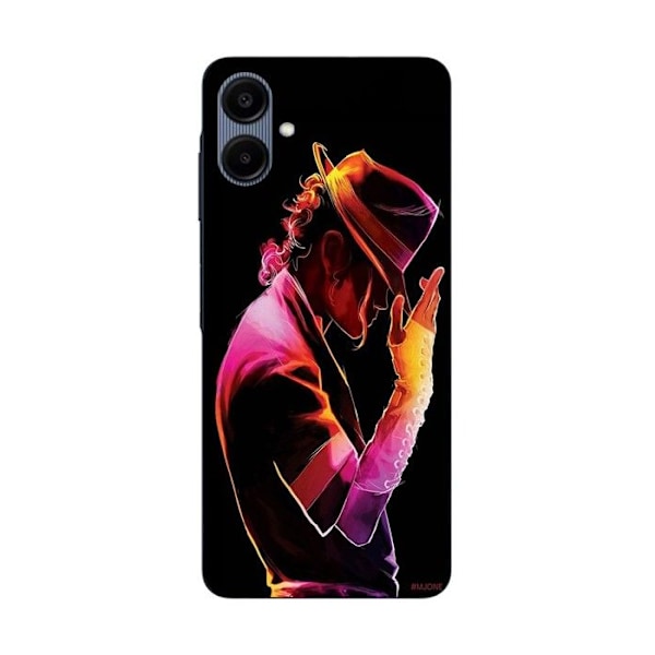 Coque Maniacase för Samsung galaxy A06 Michael Jackson färgglad Svart