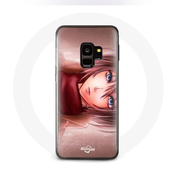 Samsung Galaxy S9 Plus Mikasa Ackerman Attack on Titan Anime Sarja Kuori