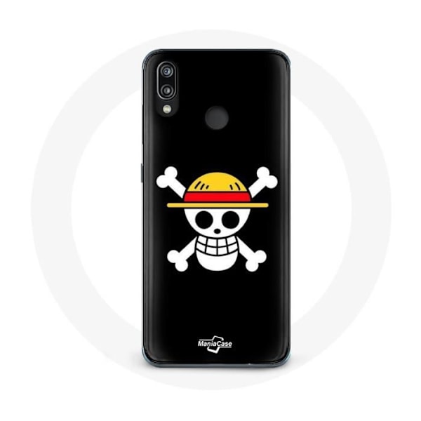 Coque - Huawei - P20 Lite - Mjuk - One Piece Manga - Svart Svart