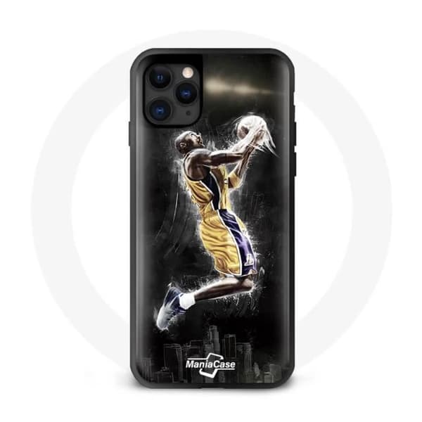 Coque - Maniacase - Iphone 13 Mini - Sort - Basketball - Blød