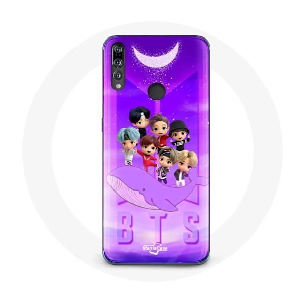 Coque för Huawei P30 Lite BTS TinyTAN Animation Affisch RM Jin Suga J-Hope Jimin Jungkook Och V Zero O’Clock