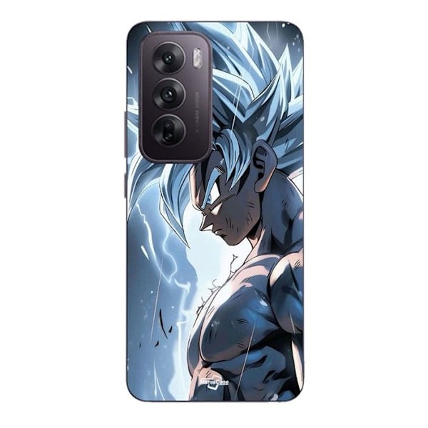 Coque För Oppo Reno 12 5g Songoku ultra instinct Maniacase Svart