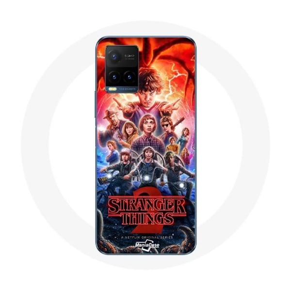 Coque för Vivo Y21s 2021 / Y21 2021 Stranger Things Affisch Säsong 2