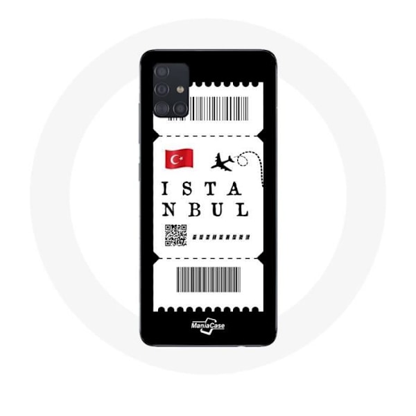 Coque - Samsung - Galaxy A71 - Mjuk - Flygbiljett - Syntetiskt skydd