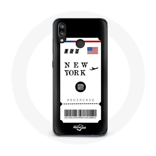 Coque för Huawei P20 Lite Flygbiljett New York
