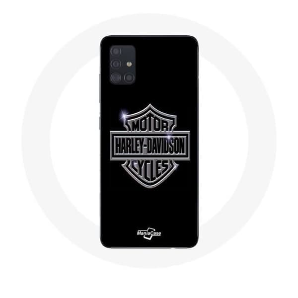 Coque pour Samsung Galaxy A71 Harley Davidson moottoripyörä logo