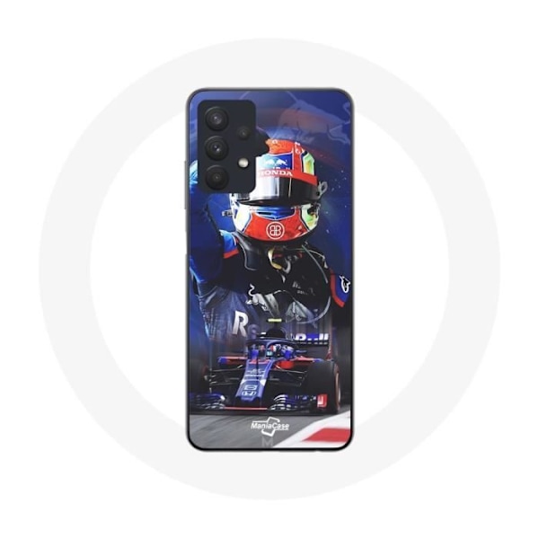 Skydd för Samsung Galaxy A32 5G Formel 1 Pierre Gasly Formel 1-förare Röd Blå