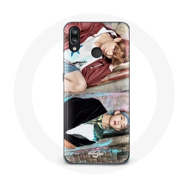 Coque för Huawei P20 Lite BTS Kim Taehyung och Jungkook Taekook Teaser Not Today You Never Walk Alone