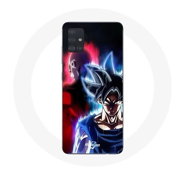 Coque - Samsung - Galaxy A51 - Manga Dragon Ball Sangoku - Mjuk - Svart Svart