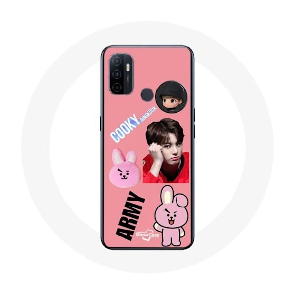Coque för Oppo A53 BTS Bangtan Boys BT21 Cooky Jungkook ARMY