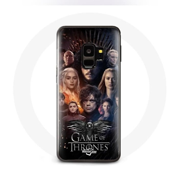 Coque för Samsung Galaxy S9 Plus Game of Thrones Säsong 8 Järntronen Affischen av Besättningen
