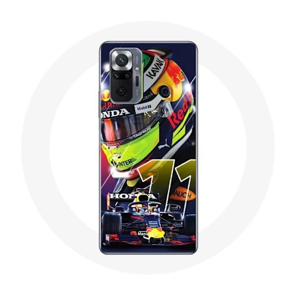 Coque för Xiaomi Redmi Note 10 Pro Formel 1 Sergio Pérez Formel 1-förare