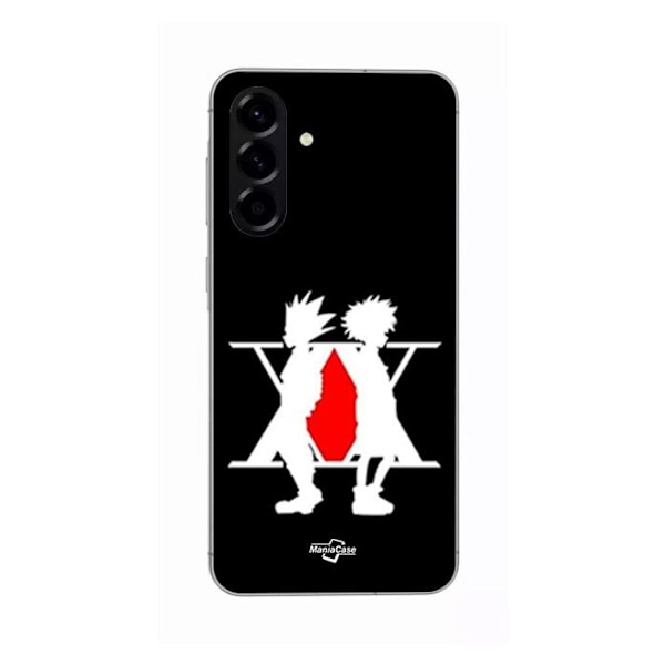 Coque - Maniacase - Samsung Galaxy A56 - Silikon - Mjuk - Anime Otaku Svart
