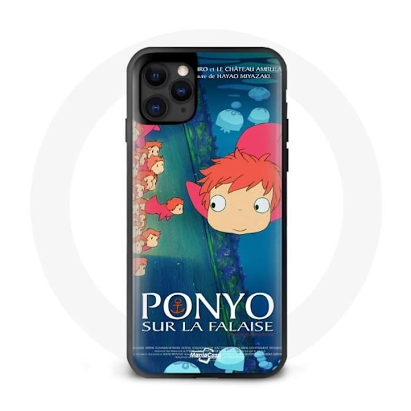 Coque iPhone 12 Pro Max Ponyo på Klippan Sosuke merpetite tjej guldfisk Fujimoto Koichi ea