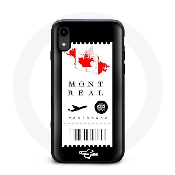 iPhone XS skal för flygbiljett Montreal