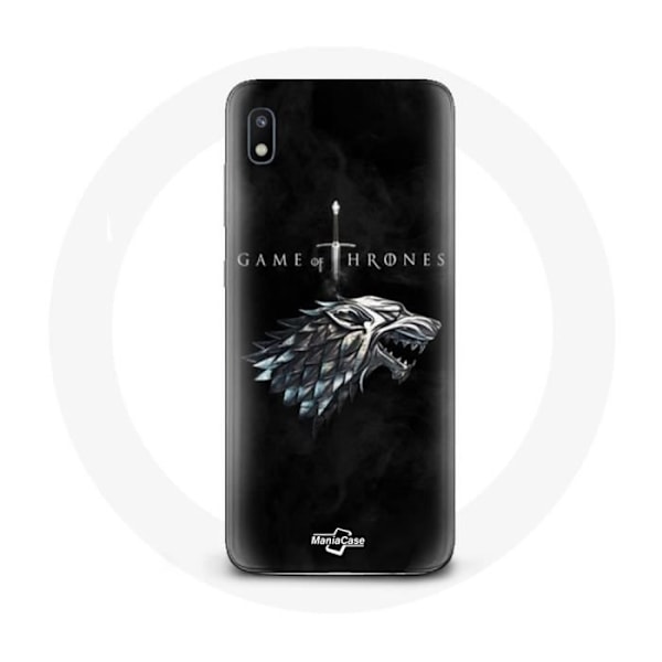 Coque för Samsung Galaxy A10 Game of Thrones Säsong 8 Järntronen Stark-husets logotyp Vintern
