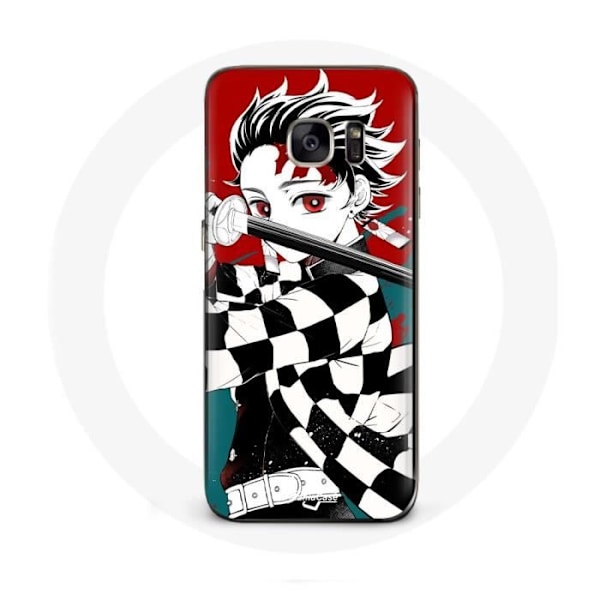 Coque för Samsung Galaxy S6 Edge Tanjiro Demon Slayer Kimetsu no Yaiba Anime
