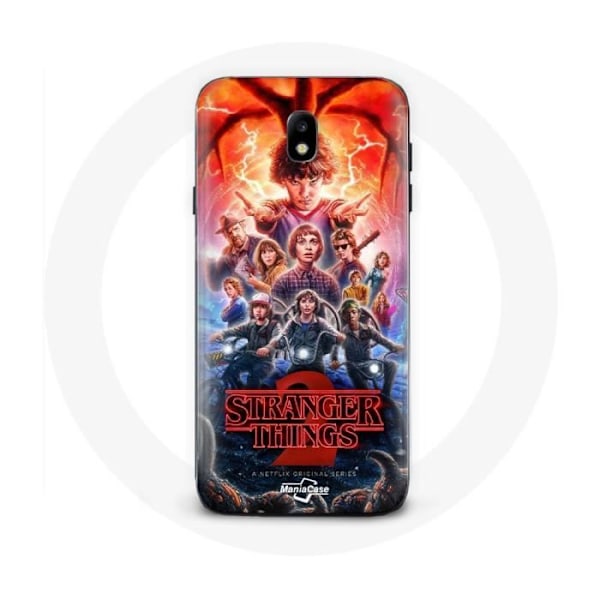 Coque Samsung Galaxy J3 2017 Stranger Things Affisch Säsong 2