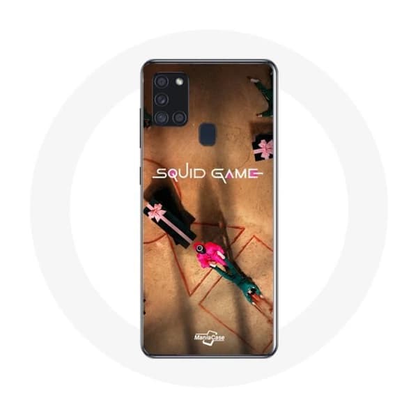 Samsung Galaxy A21S Coque Squid Game Logo sotilas