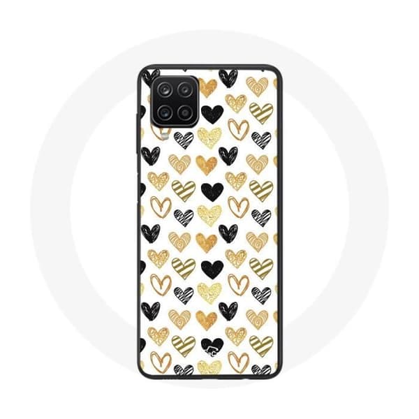 Cover til Samsung Galaxy A42 5G Hjertebaggrund