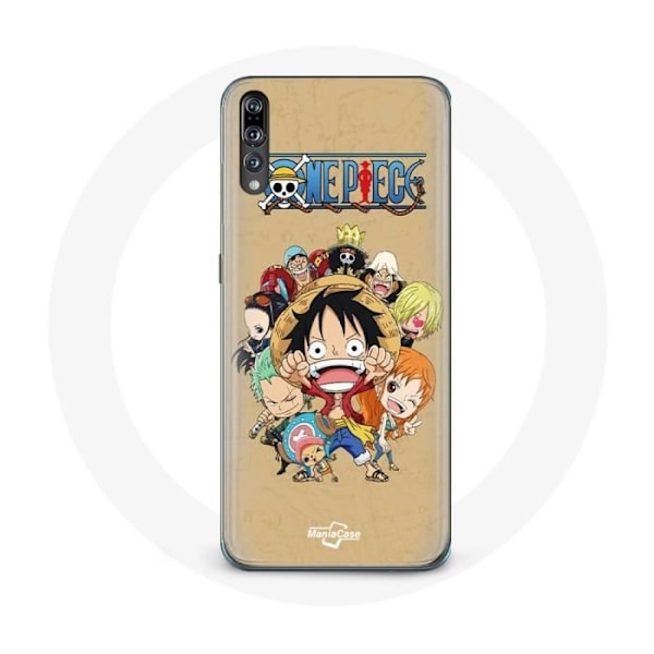 Coque för Huawei p20 One piece Manga Straw Hat Crew