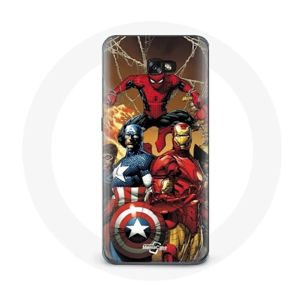 Coque för Samsung Galaxy A5 Avengers invaders Gamla soldater