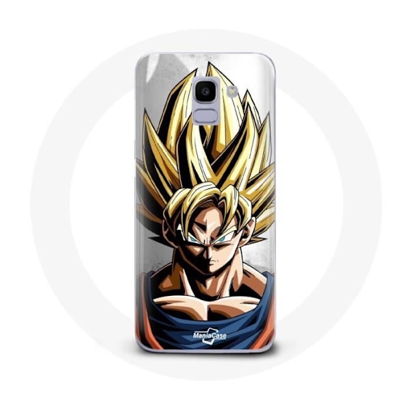Coque för Samsung Galaxy J6 2018 Sangoku Mur Dragon Ball Super