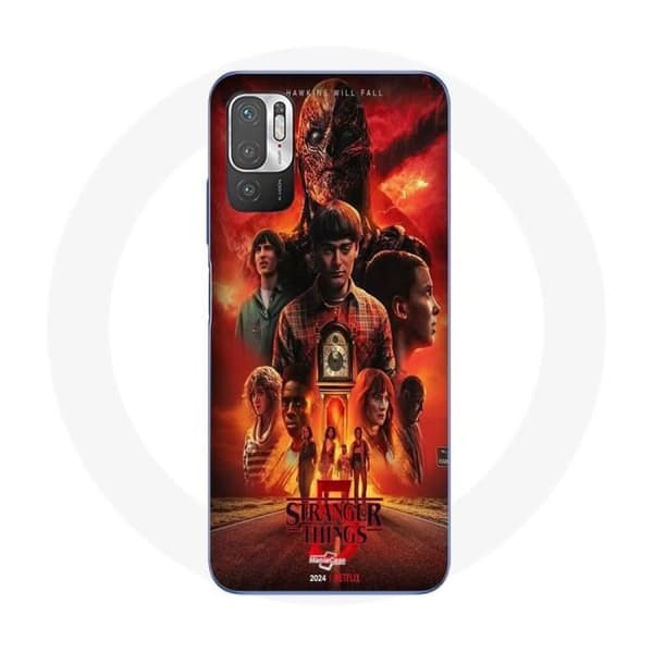 Coque Maniacase til Redmi Note 10T 5G Stranger Things sæson 5 plakat