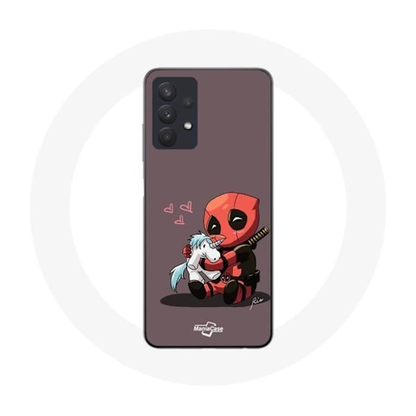 Coque för Samsung Galaxy A32 5G DeadPool enhörning