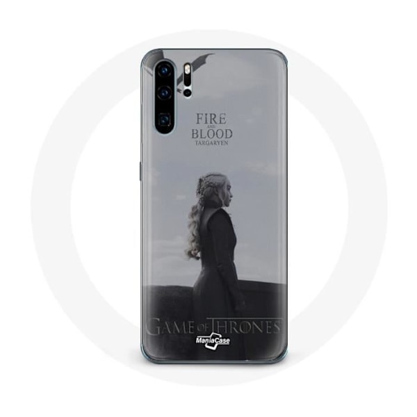 Coque för Huawei P30 Pro Game of Thrones Säsong 8 Daenerys Targaryen eld och blod Järntronen Lo