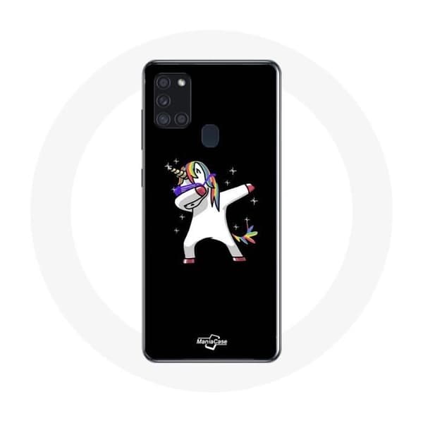 Coque - Dab - Galaxy A21S - Enhjørning - Blød - Stødbeskyttelse