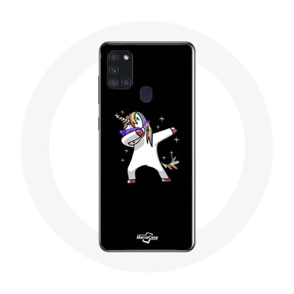 Coque - Dab - Galaxy A21S - Enhörning - Mjuk - Stötskydd
