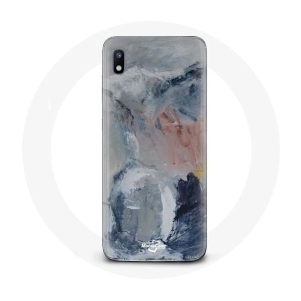 Coque - Samsung - Galaxy A10 - Grå - Abstrakt tekstur - Blød Grå