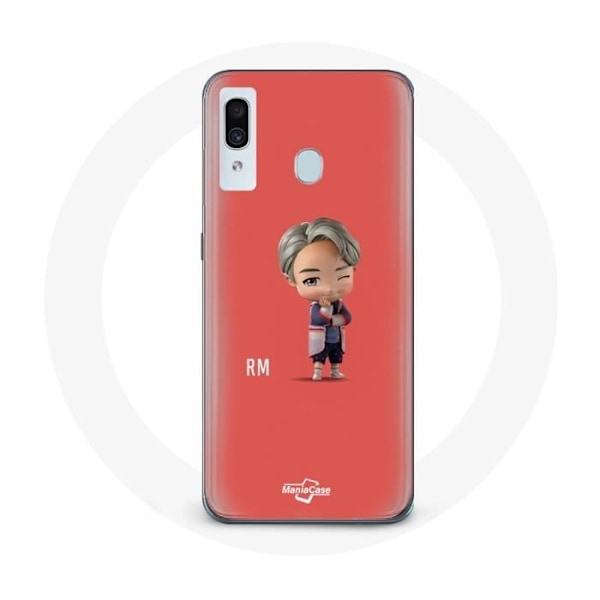 Coque för Samsung Galaxy A20e BTS TinyTAN Animation RM