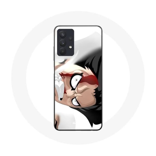 Coque - One Piece - Samsung Galaxy A32 5G - Flexibel - Manga - Vit