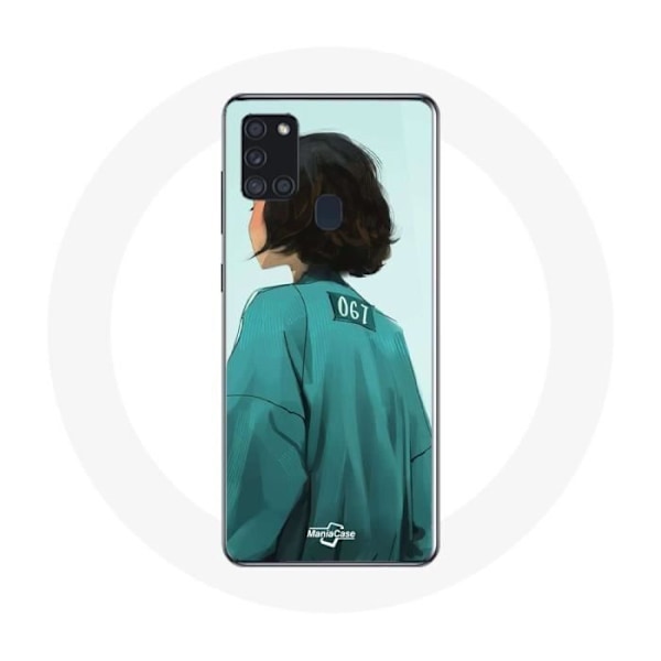 Coque Samsung Galaxy A21S Squid Game Kang Sae Byeok Nummer 067 konst