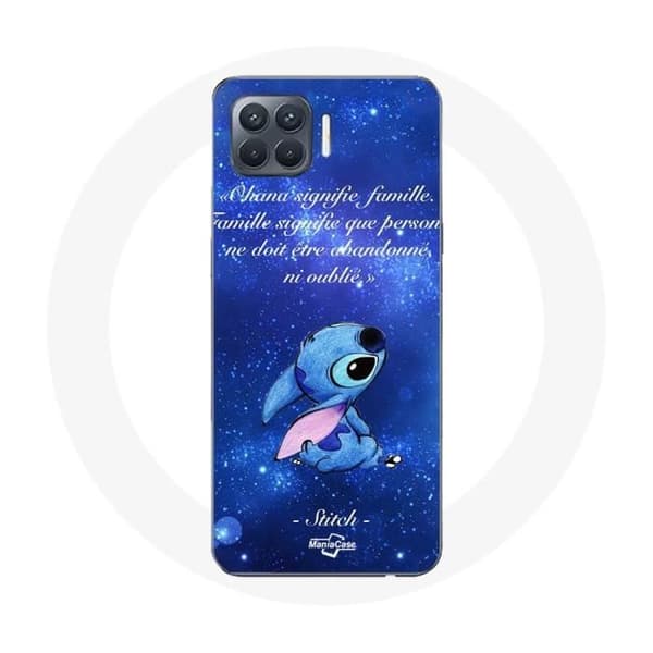 Coque för Oppo A93 Stitch Ohana Citat