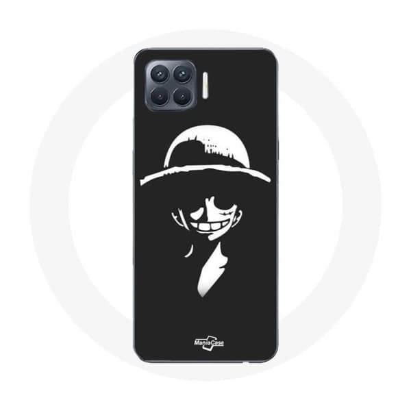 Coque - Oppo - A93 - Blød - Sort - One piece Manga Luffy Kunst