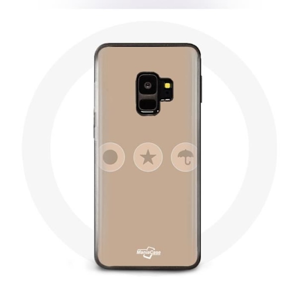 Coque pour Samsung S9 plus Squid Game Bonbon Dalgona