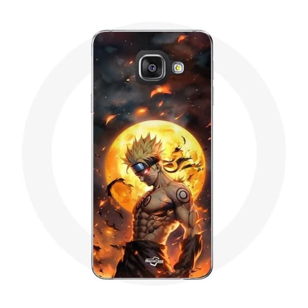 Coque Maniacase för Samsung Galaxy A3 2016 mörk naruto måne 3D