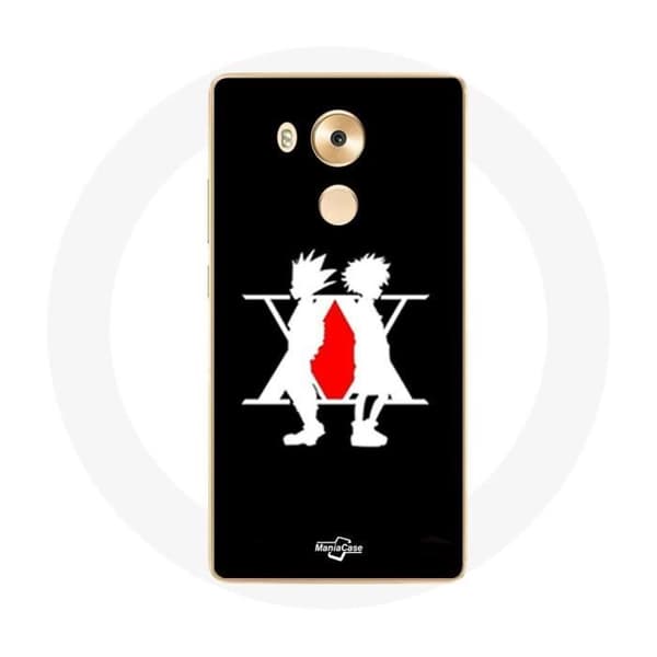 Cover til Huawei Mate 8 Hunter x Hunter Manga Logo Sort