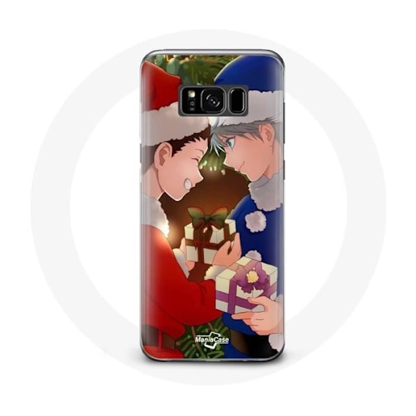 Coque - Maniacase - Samsung Galaxy S8 Plus - Svart - Mjuk - Karma och Nagisa Anime Svart