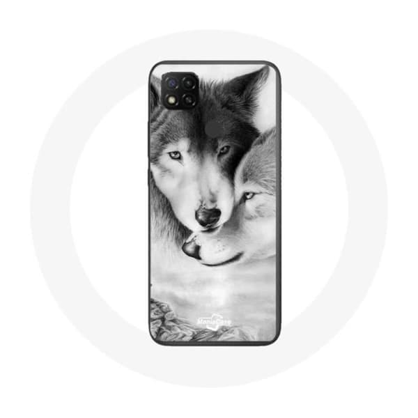 Xiaomi Redmi 9C Cover Ulv Duo dyr