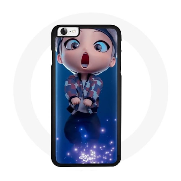 Coque för Iphone 6 BTS TinyTAN Animation V Mic Drop