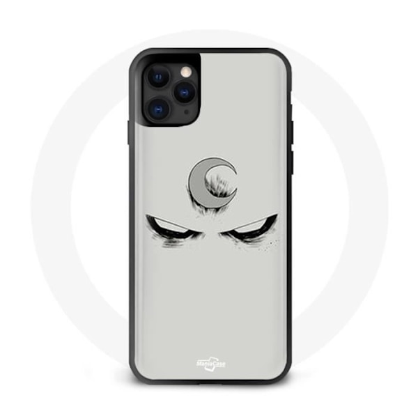 Coque - Moon Knight - Iphone 13 Mini - Blød - Grå - Beskyttelse