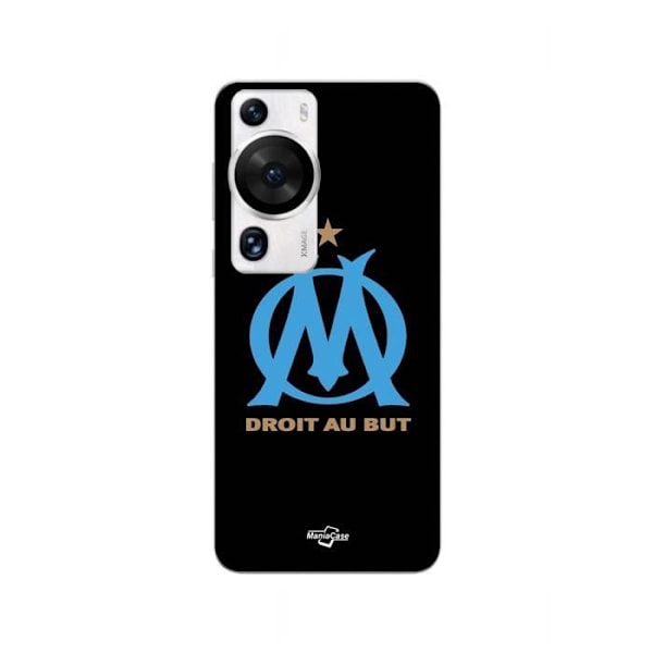 Coque - Maniacase - Huawei P60 Pro - OM-logotyp - Flexibel - Svart Svart