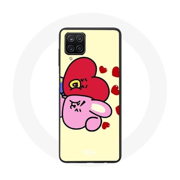 Coque för Samsung Galaxy A12 BTS Bangtan Sonyeondan BT21 Tata V Cooky Jungkook